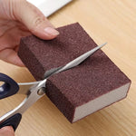 10Pcs Nano Sponge Magic Erasers Carborundum Removing Rust Cleaning Sponge Brush Kitchen Pot Dish Rust Removal Emery Clean Rub