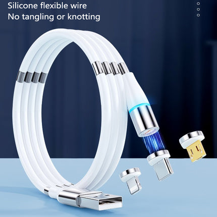Compatible with Apple , 3A fast charging magnetic data cable