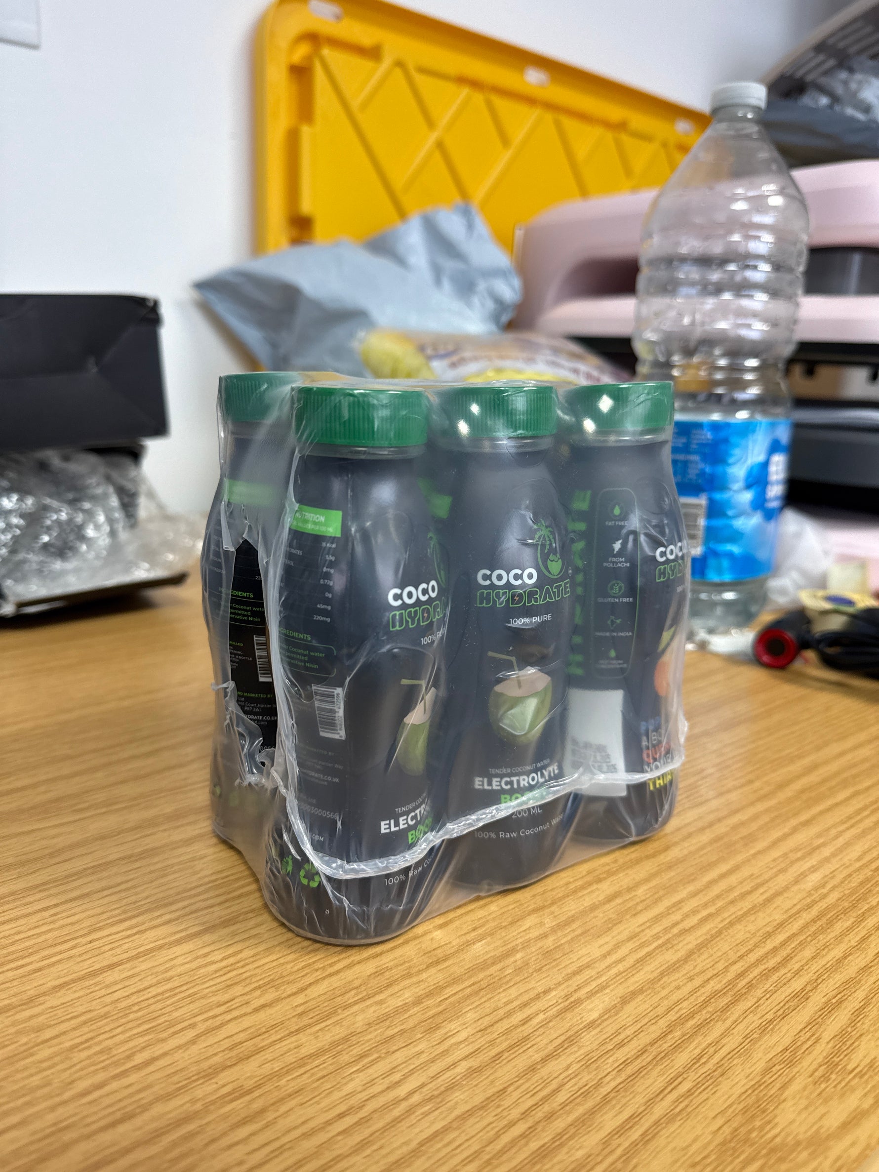 Coco Hydrate natural coconut electrolyte drink 200ml Pure Tender Coconut Water