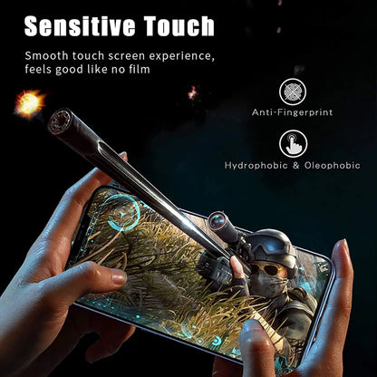 4PCS Tempered Glass for Google Pixel 9 8 Pro 9A 8A 7 7A 6 6A 5 4A 4 XL 3 9H Protective Transparent Screen Protector Film Glass