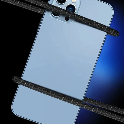 3 In 1 100w Transparent Fast Charging Cable Type C Usb Micro For Iphone Samsung Huawei Xiaomi Pilot Lamp Charger Usb C 6A