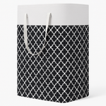 75L Large Laundry Basket with Extended Handle – Foldable Dirty Clothes Storage Bag, Gray Laundry Hamper for Bathroom, Bedroom, Dorm & Laundry Room