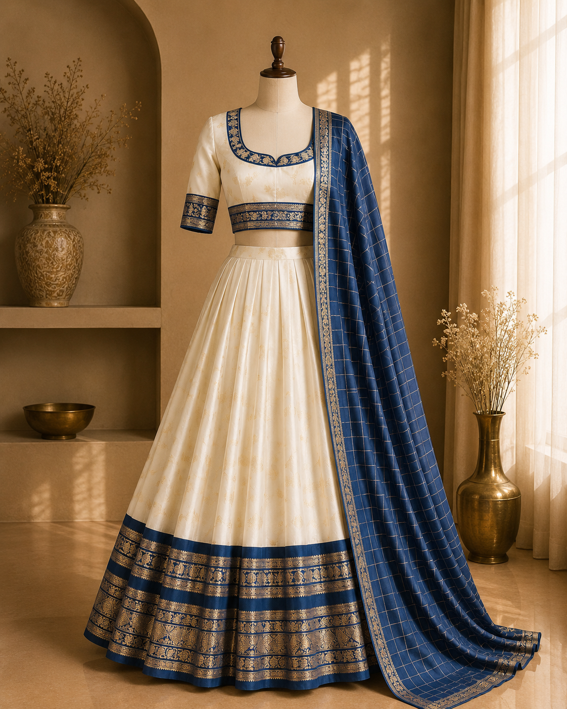 Noam Amritha Kerala Half Saree Set