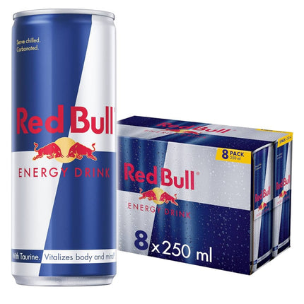 Red Bull Energy Drink – 8 Pack (250ml Each)