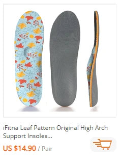 Plantar Fasciitis Orthopedic Sport Insole Men Women Sneaker Flat Feet High Arch Support Orthotic Insoles Plantillas Insert Sole