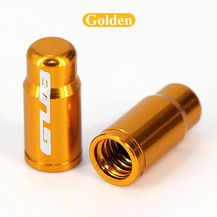 2pcs GUB Aluminum CNC Bicycle Tire Valve Cap MTB Road Bike Tube Tyre Gas Nozzle Cover for AV FV Schrader Presta Valve Dustproof