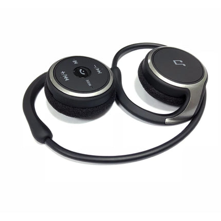 A6 Small Bluetooth Headphones Wrap Around Head Comfortable Wireless Headphones Foldable Bluetooth Headsets with Microphone Purse