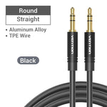Vention Jack 3.5mm Aux Cable Male to Male 3.5mm Audio Cable Jack for JBL Xiaomi Oneplus Headphones Speaker Cable Car Aux Cord