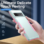 Heavy Duty Rugged Armor Shockproof Case For Google Pixel 8 7 6 Pro 6A 7A 8A Soft TPU Hard Plastic Protective Back Cover Fundas