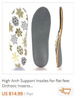 Plantar Fasciitis Orthopedic Sport Insole Men Women Sneaker Flat Feet High Arch Support Orthotic Insoles Plantillas Insert Sole