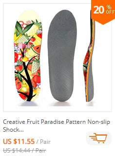 Plantar Fasciitis Orthopedic Sport Insole Men Women Sneaker Flat Feet High Arch Support Orthotic Insoles Plantillas Insert Sole