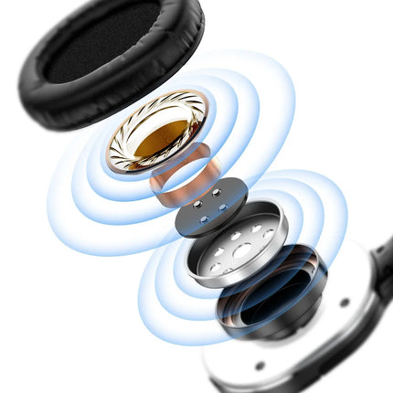 Baseus D02 Pro Wireless Headphones Bluetooth Earphone 5.3 Foldable Headset Sport Over the Ear Headphone Gaming Bluetooth Earbuds