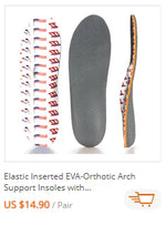 Plantar Fasciitis Orthopedic Sport Insole Men Women Sneaker Flat Feet High Arch Support Orthotic Insoles Plantillas Insert Sole