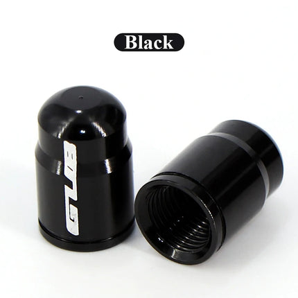 2pcs GUB Aluminum CNC Bicycle Tire Valve Cap MTB Road Bike Tube Tyre Gas Nozzle Cover for AV FV Schrader Presta Valve Dustproof