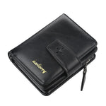 New Business Men Wallets Zipper Card Holder High Quality Male Purse New PU Leather Vintage Coin Holder Men Wallets