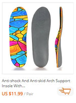 Plantar Fasciitis Orthopedic Sport Insole Men Women Sneaker Flat Feet High Arch Support Orthotic Insoles Plantillas Insert Sole