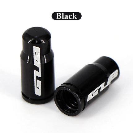 2pcs GUB Aluminum CNC Bicycle Tire Valve Cap MTB Road Bike Tube Tyre Gas Nozzle Cover for AV FV Schrader Presta Valve Dustproof