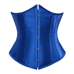 Underbust Corset Sexy Waist Slimming Corset Bustiers Body Shaper for Women Steampunk Lace-up Corset Belt Waist Trainer