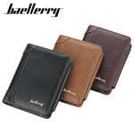 Leather Men Wallets Card Holder