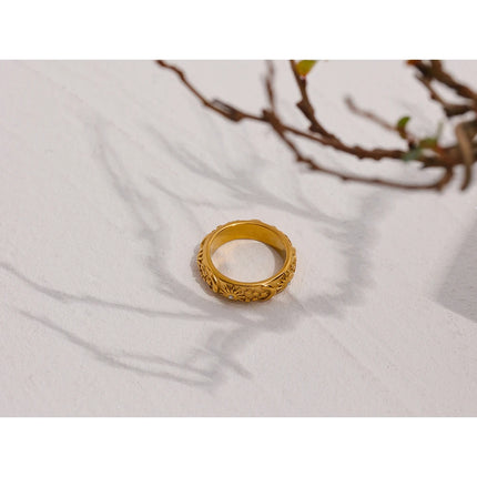 Yhpup Sun Star Moon Ring Stainless Steel Jewelry Stylish Metal Celestial Women Ring joyería acero inoxidable mujer Gift New