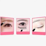 Black Eyebrow Tweezers Stainless Steel Slant Tip Hair Removal Makeup Tool Kit Eyelashes Extension  Double Eyelid  Application