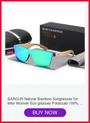 BARCUR Aluminum Men Sunglasses Polarized Male Sun Glasses For Men Women Eyewear Accessories