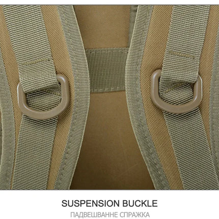 40L Camping Backpack Men's Bag Travel Bags Tactical Molle Climbing Rucksack Hiking Outdoor Reflective Shoulder Fishing Bag