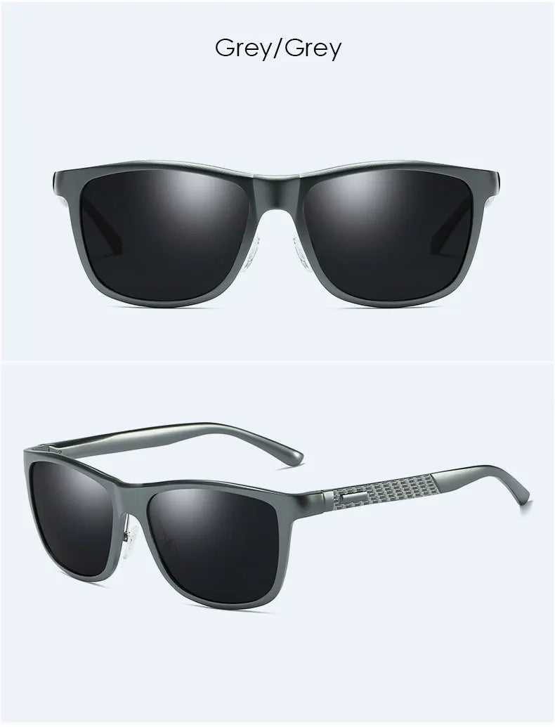 BARCUR Aluminum Men Sunglasses Polarized Male Sun Glasses For Men Women Eyewear Accessories