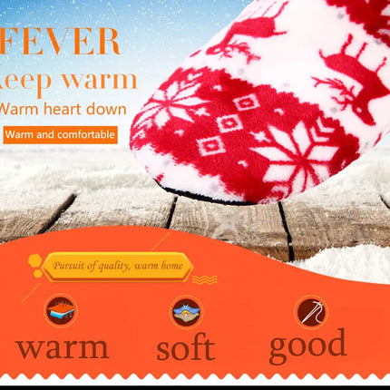 Mntrerm 2022 New Indoor Home Slippers Flannel Slippers Plush Home Slippers Couples Wooden Floor Slippers For Women Shoes woman