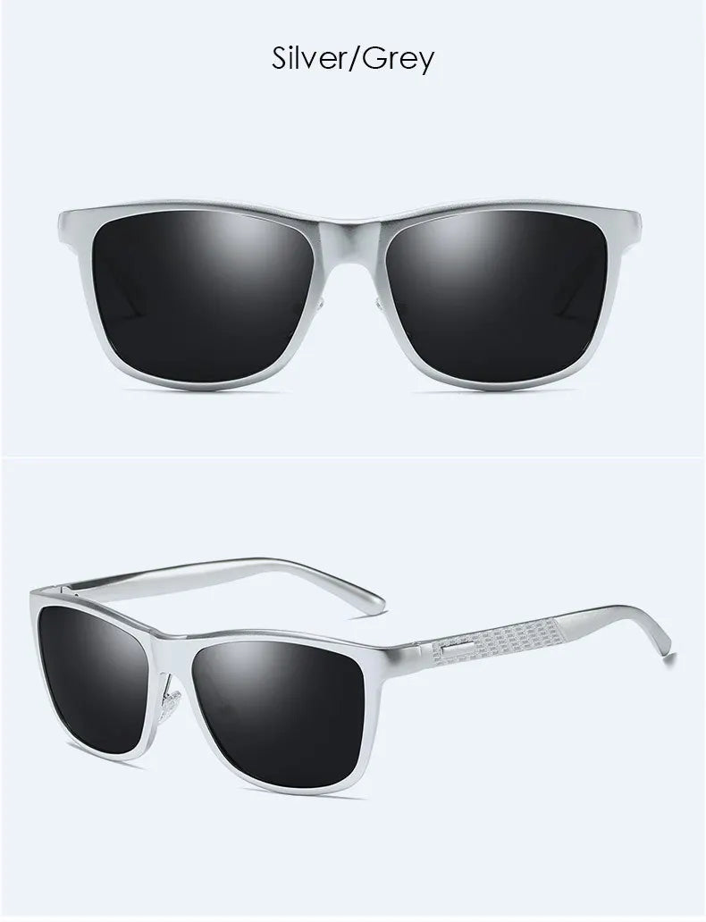 BARCUR Aluminum Men Sunglasses Polarized Male Sun Glasses For Men Women Eyewear Accessories