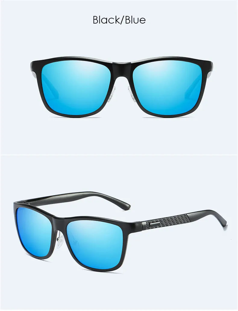 BARCUR Aluminum Men Sunglasses Polarized Male Sun Glasses For Men Women Eyewear Accessories