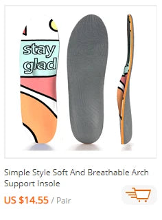 Plantar Fasciitis Orthopedic Sport Insole Men Women Sneaker Flat Feet High Arch Support Orthotic Insoles Plantillas Insert Sole