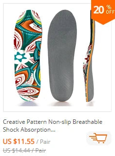 Plantar Fasciitis Orthopedic Sport Insole Men Women Sneaker Flat Feet High Arch Support Orthotic Insoles Plantillas Insert Sole