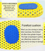 Memory Foam Insoles For Shoes Sole Mesh Deodorant Breathable Cushion Running Insoles For Feet Man Women Orthopedic Insoles