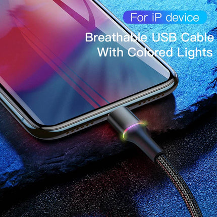 Baseus USB Cable for iPhone 6 7 8 Plus 11 12 13 Pro XS Max X XR 18W Lighting Fast Charging Charger USB Data Cable for iPad Cord