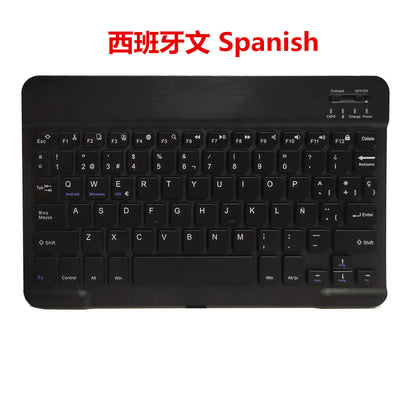 10 Inch Bluetooth Keyboard French Spanish Russian Arabic AZERTY Thai Keyboard Wireless Universal For IPad Tablet Pro 9.7 Android