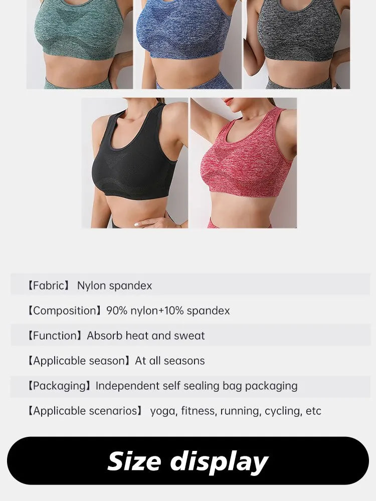 Soutien-gorge Push Up Respirant Pour Femmes, Sous-vêtements De Sport, Course À Pied, Yoga, Fitness