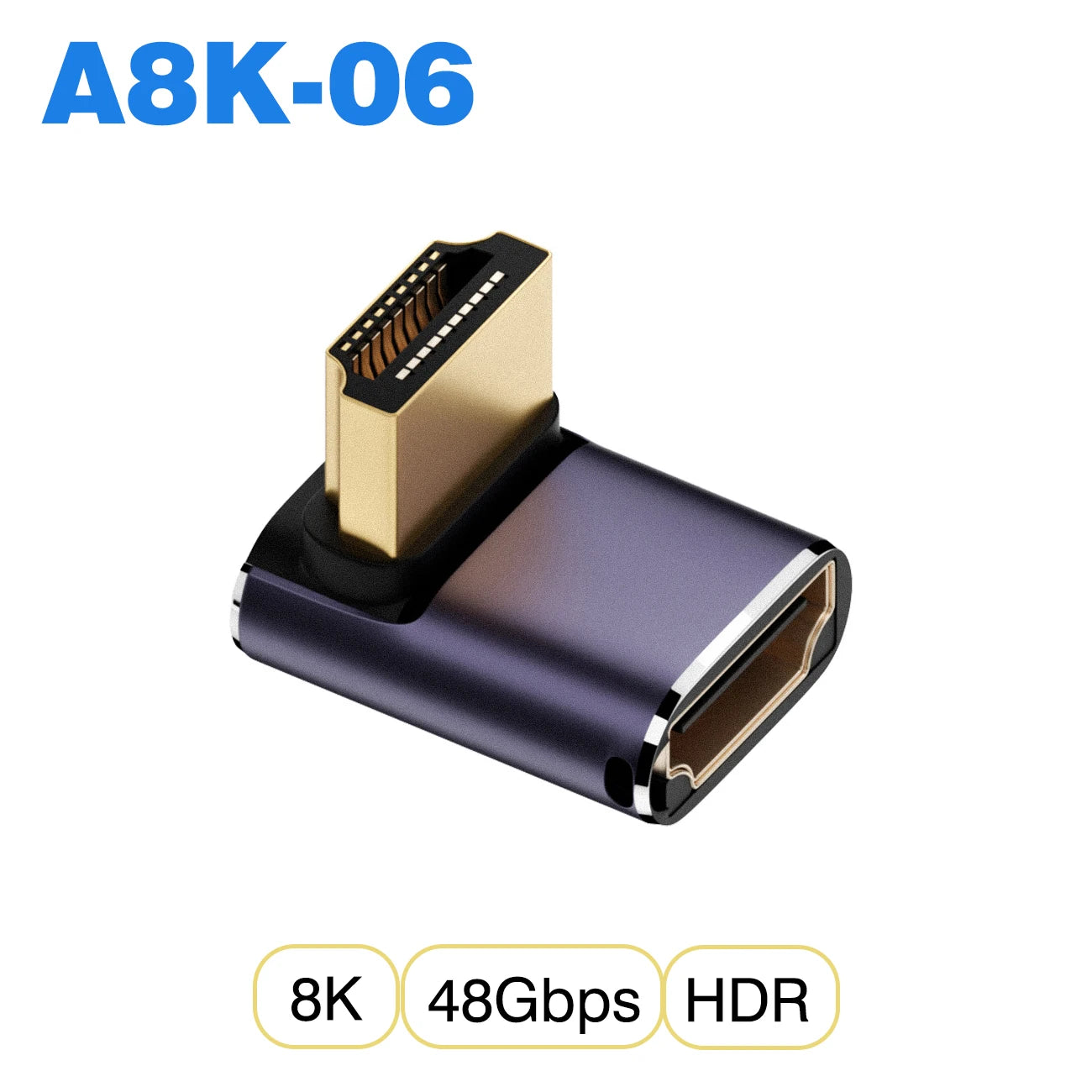 HDMI-compatible Cable Adapter mini micro hdmi to HDMI 2.1 Converter 48Gpbs 8K60HZ 4K120HZ for HDTV Projector PS4 PS5 Laptop PC