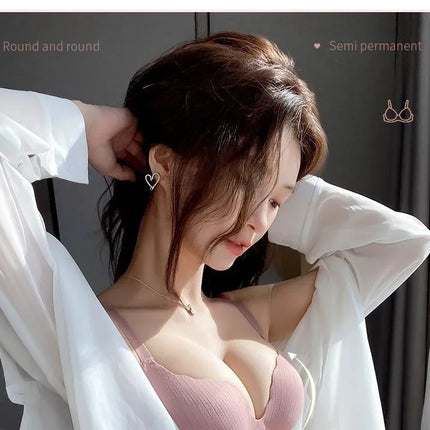 2024 New Push Up Bra for Small Chest  Ultra Thick 6CM Padded No Steel Ring Comfortable & Sexy Lift Lingerie for Flat Chest Women