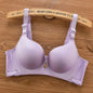 2024 New Girl's 8cm thickened Bra Steamed Bread Cup  Adjustable Underwear  No Mark  No Steel Ring  Breast Lingerie push up Bras