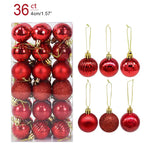 1box Christmas Balls Christmas Tree Ornaments Ball Xmas Hanging Tree Pendants Home Party Decor 2026 New Year Gift Noel Navidad