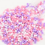 12Grams/Tube 2mm Metallic Seed Beads Japanese Round Glass Seedbeads For DIY Needlework Dress Adornment Sewing 1200pcs