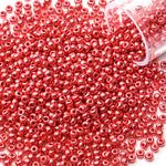 12Grams/Tube 2mm Metallic Seed Beads Japanese Round Glass Seedbeads For DIY Needlework Dress Adornment Sewing 1200pcs