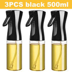 3pc 500ml black