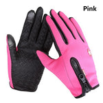 Winter Cycling Gloves With Wrist Support Touch Screen Bicycle Gloves Outdoor Sports Anti-slip Windproof Bike Full Finger Gloves