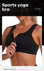 Yoga Fitness Bra Shock-absorbing Sports Bra Breathable and Quick Drying Training Running WOMEN'S Underwear