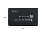 All In One Memory Card Reader USB External Cardreader SD SDHC Mini Micro M2 MMC XD CF Reader  For MP3, Digital Camera