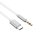 Usb Type C To 3.5mm Aux Audio Cable Headset Speaker Headphone Jack Adapter Car Aux for Samsung S20 Plus Note 20 S21 Ultra Tab S7