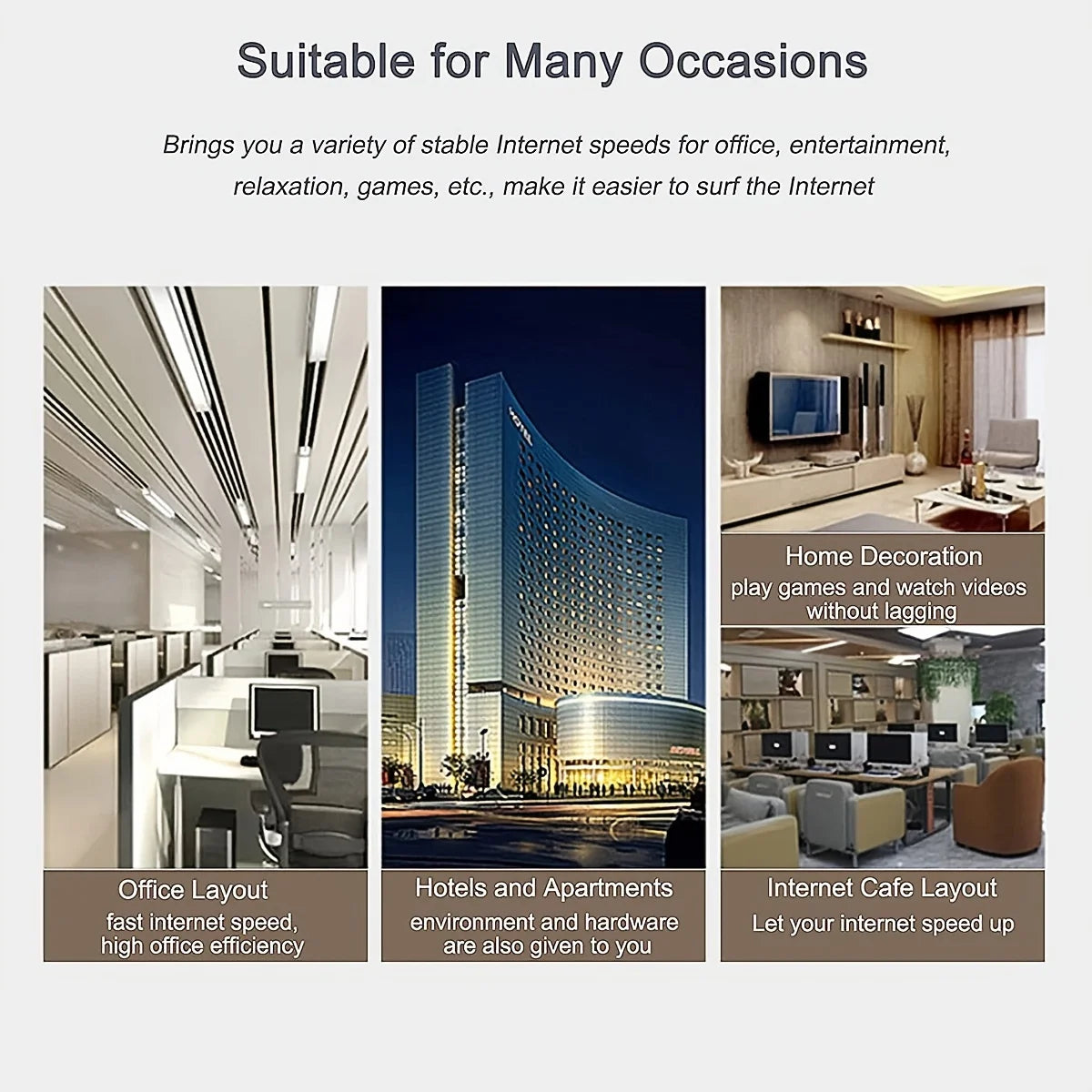 Ethernet Splitter, RJ45 1 Male to 4 x Female LAN Ethernet Splitter Adapter Cable Suitable Super Cat5,Cat5e,Cat6,Cat7 LAN Adapter