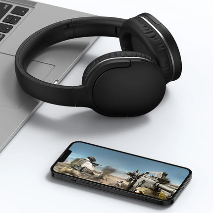 Baseus D02 Pro Wireless Headphones Bluetooth Earphone 5.3 Foldable Headset Sport Over the Ear Headphone Gaming Bluetooth Earbuds